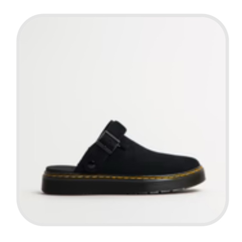 Dr. Martens Black Mules